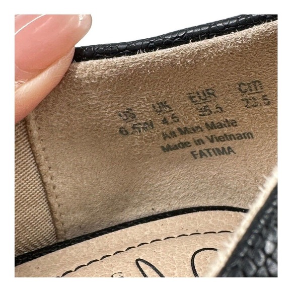 Womens Life Stride Soft System Flex Support Comfort Black Dress Shoes Size 6.5 - Picture 11 of 14